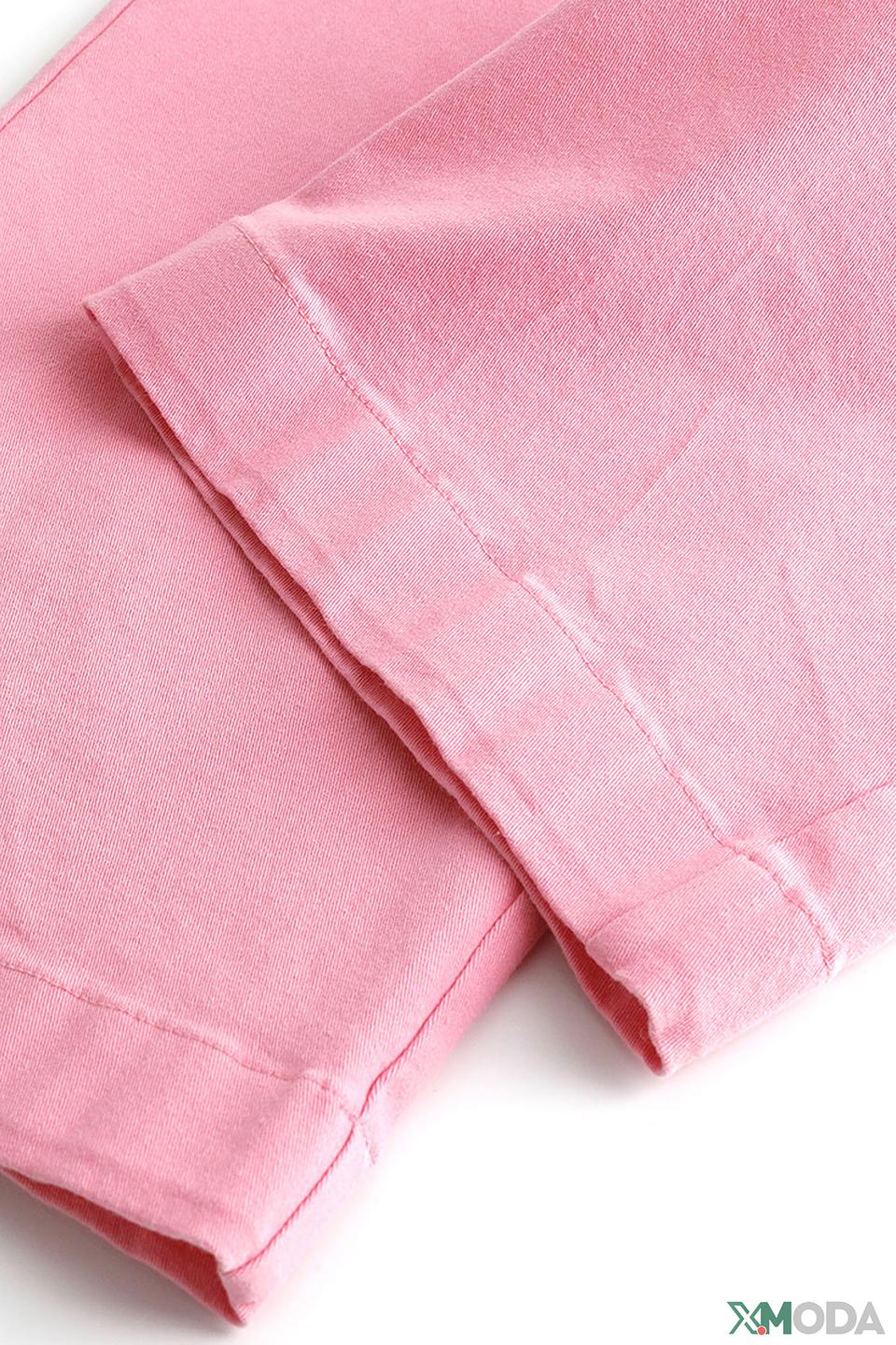 Брюки Original Marines с вышивкой розовые