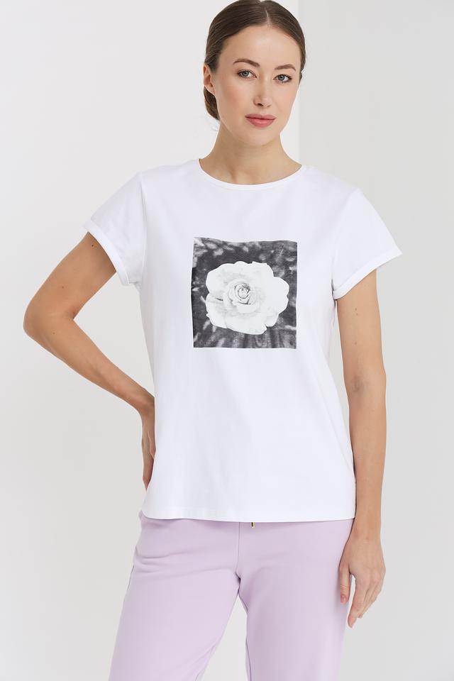 Футболка Pezzo с розой