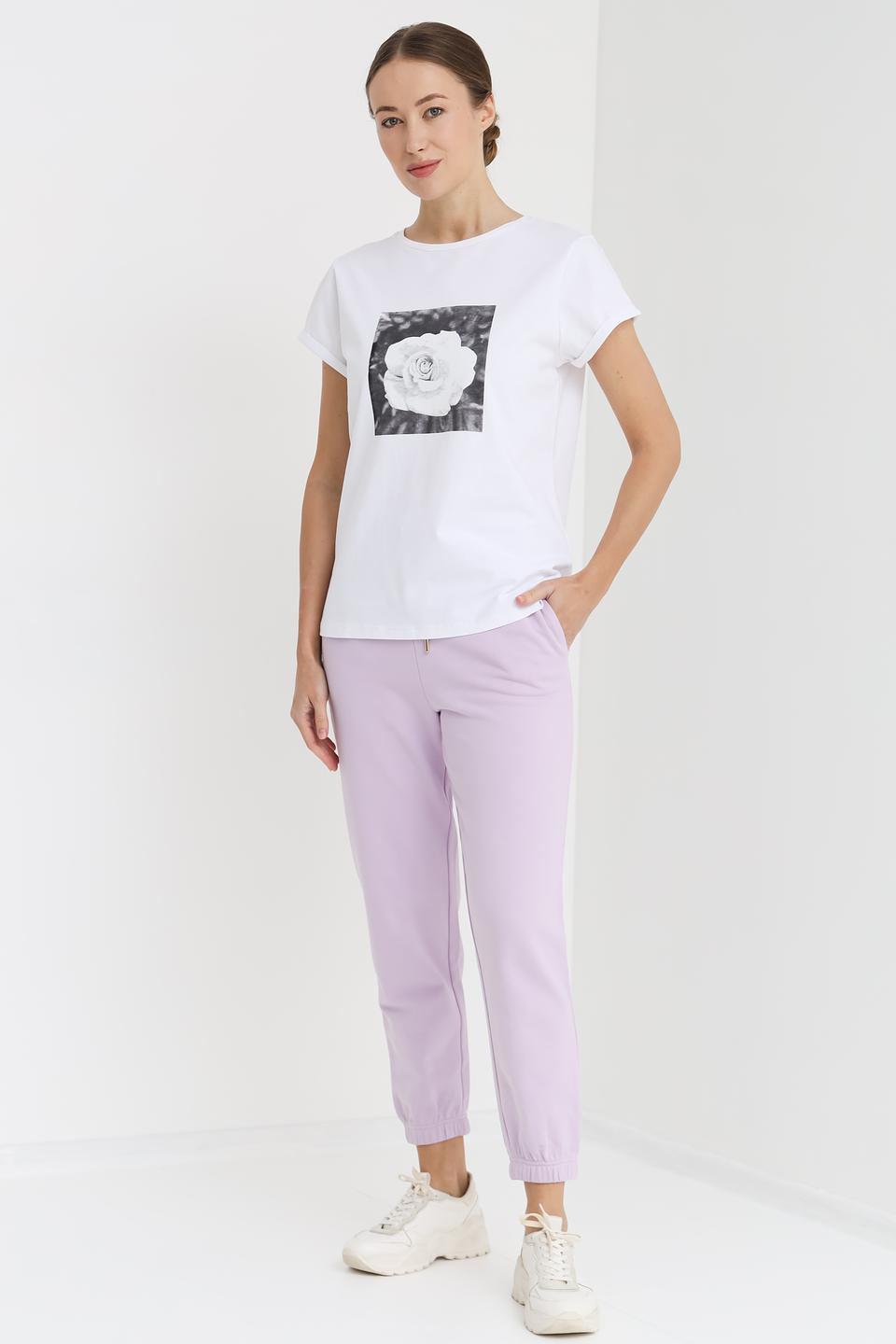 Футболка Pezzo с розой