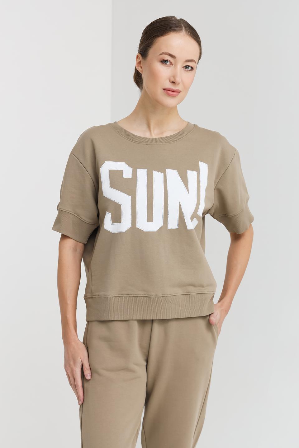 Толстовка Pezzo с принтом SUN!