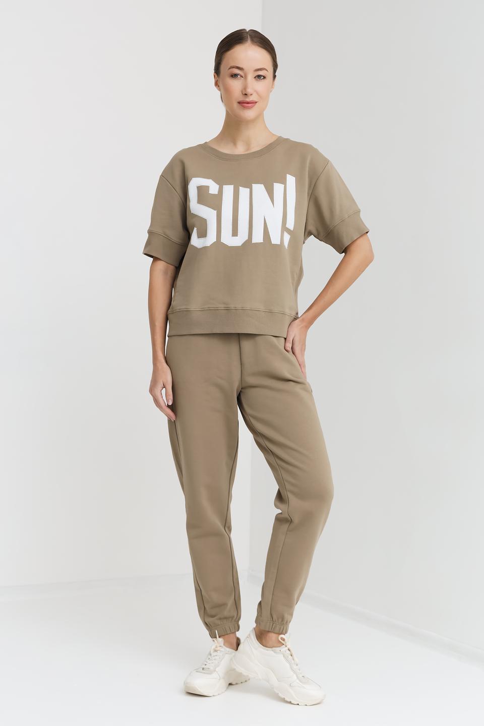 Толстовка Pezzo с принтом SUN!