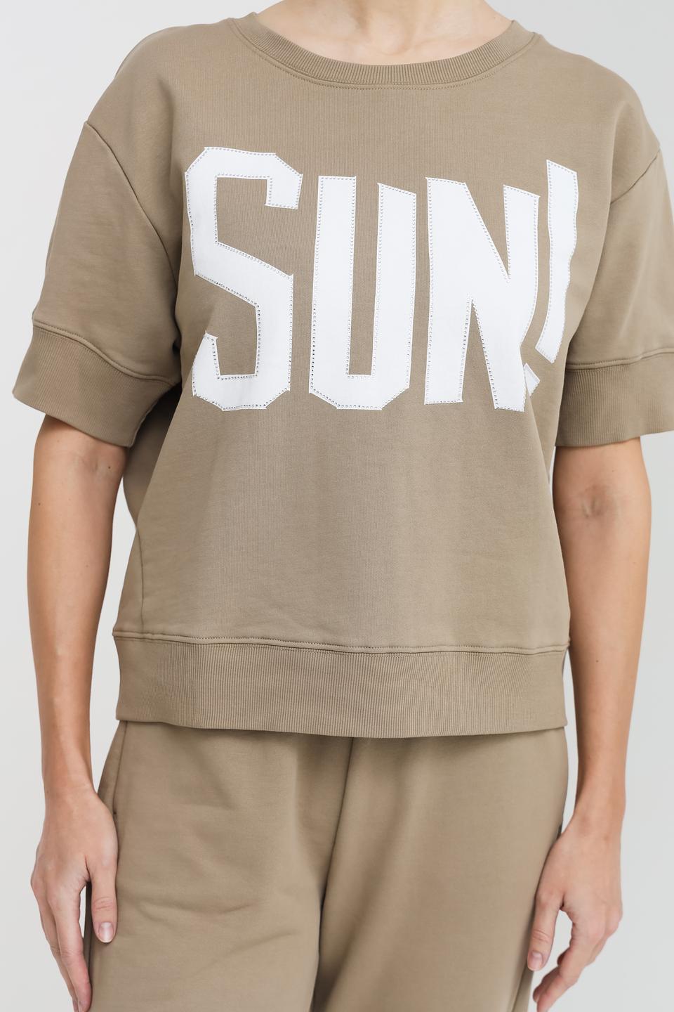 Толстовка Pezzo с принтом SUN!