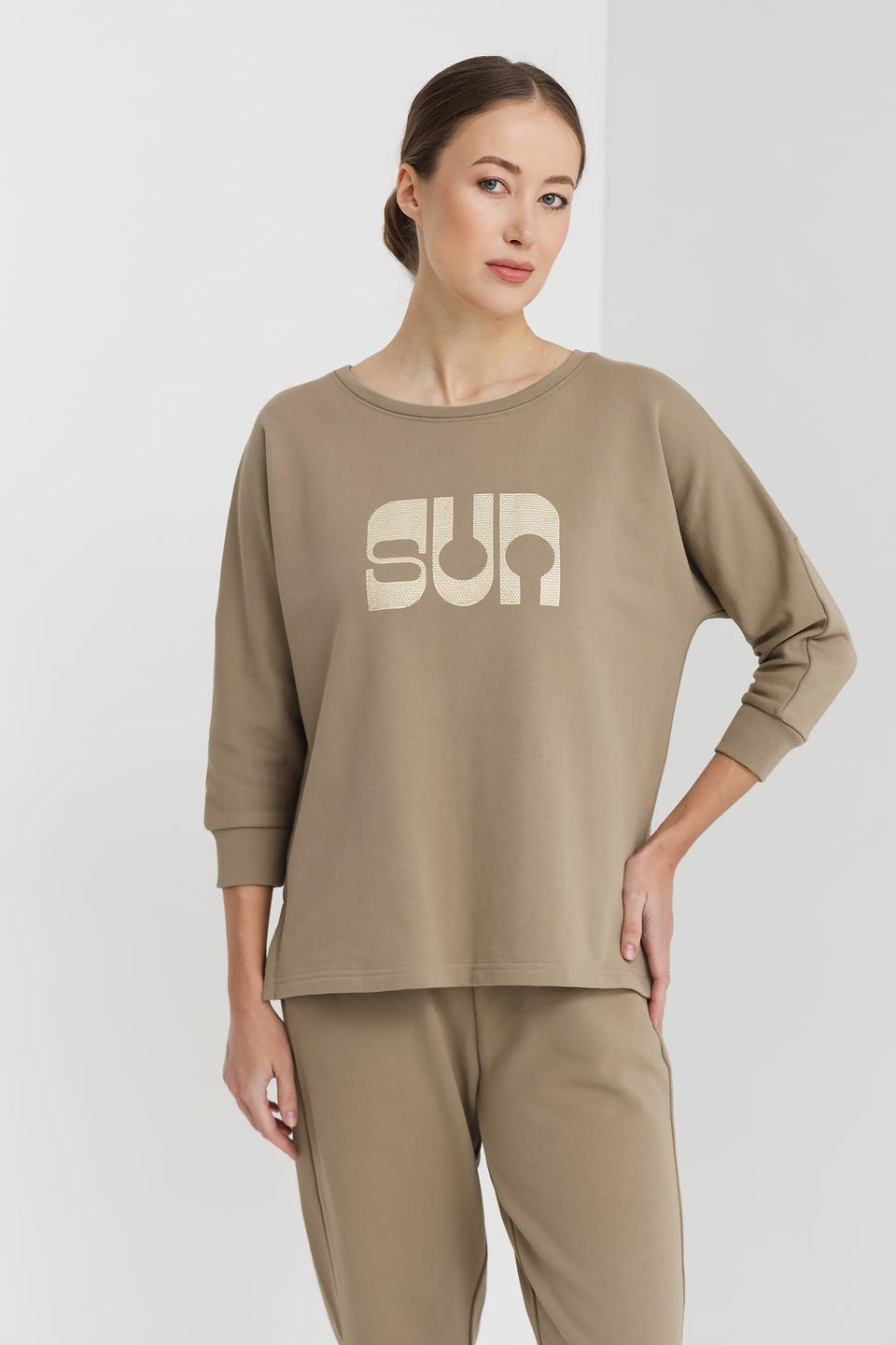 Толстовка Pezzo с принтом SUN