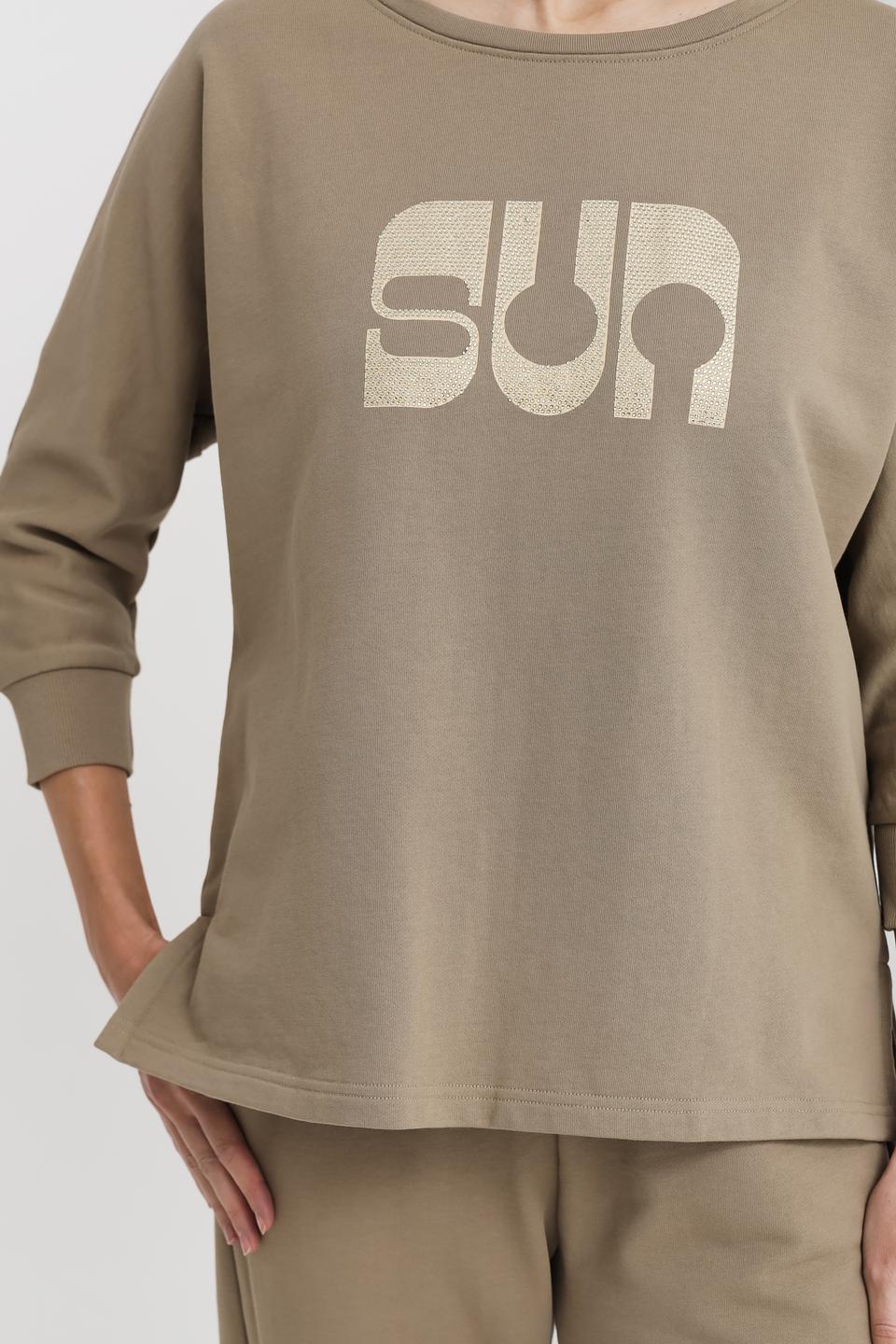 Толстовка Pezzo с принтом SUN