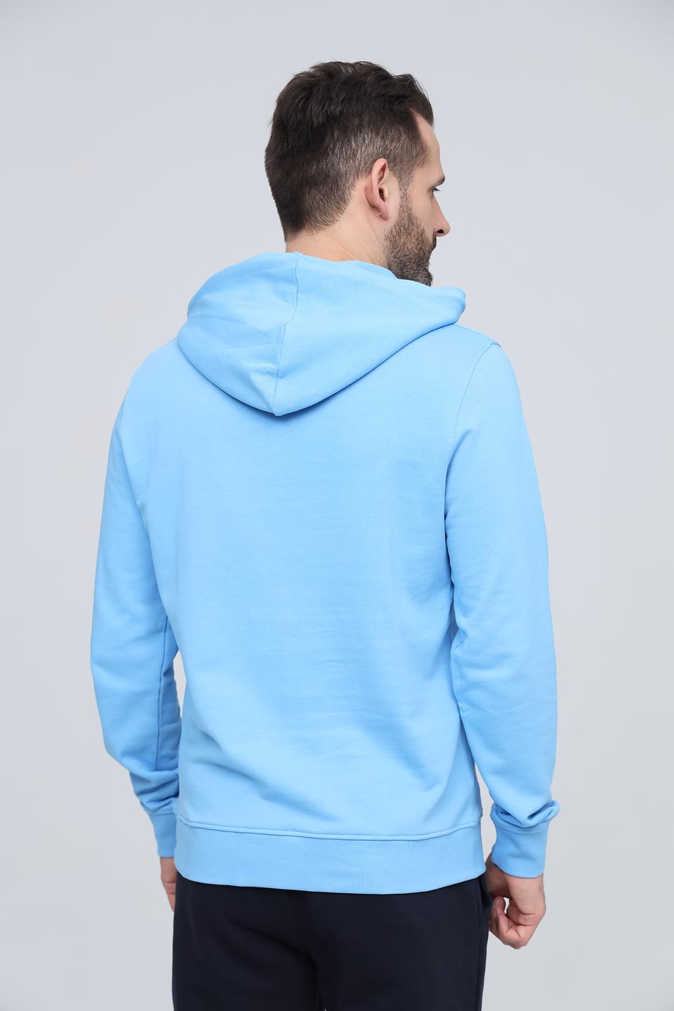 Толстовка Tom Tailor логотип голубой