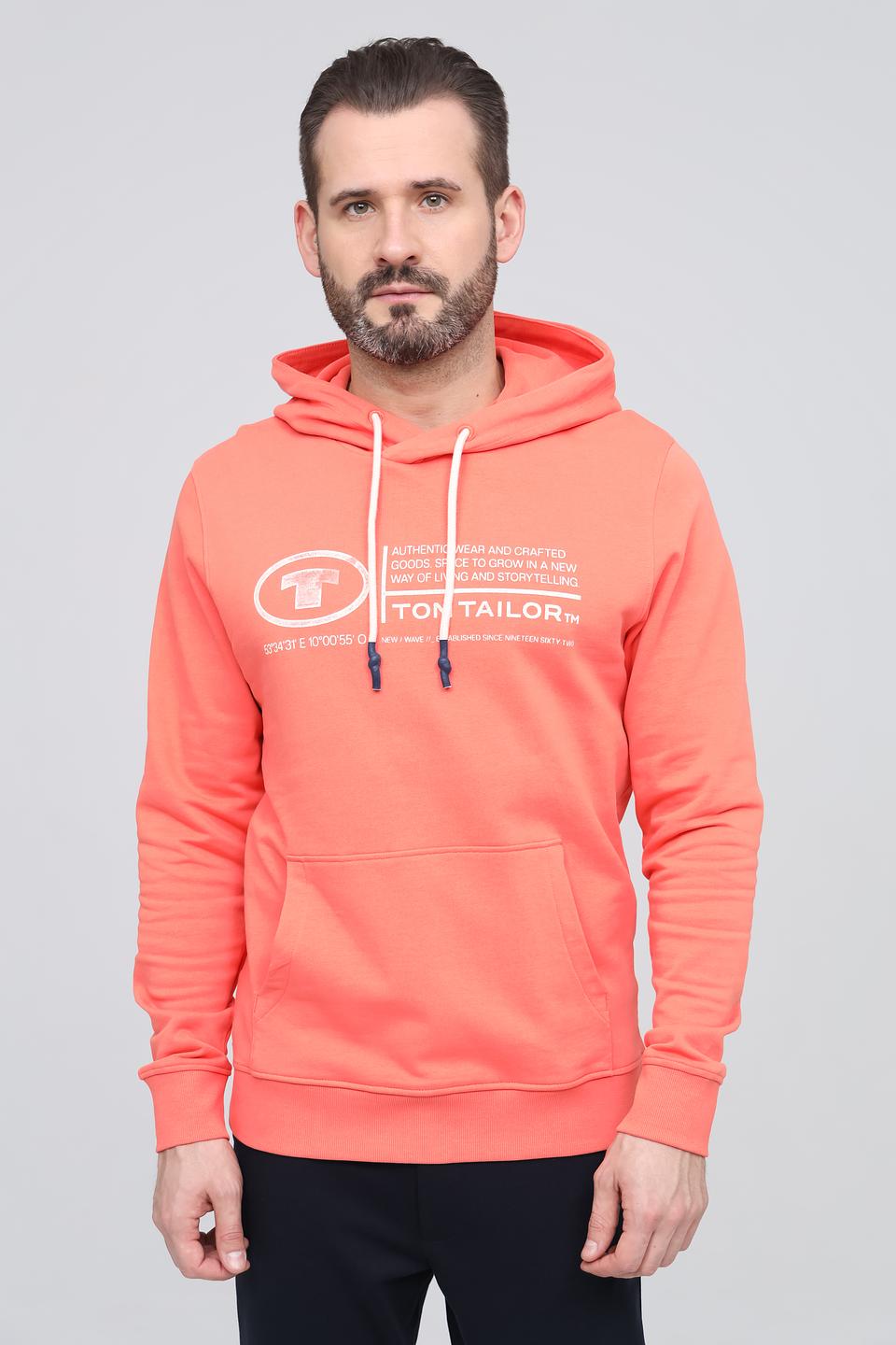 Толстовка Tom Tailor персиковая