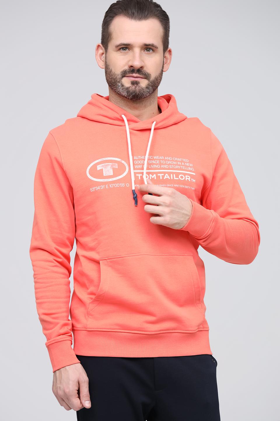 Толстовка Tom Tailor персиковая