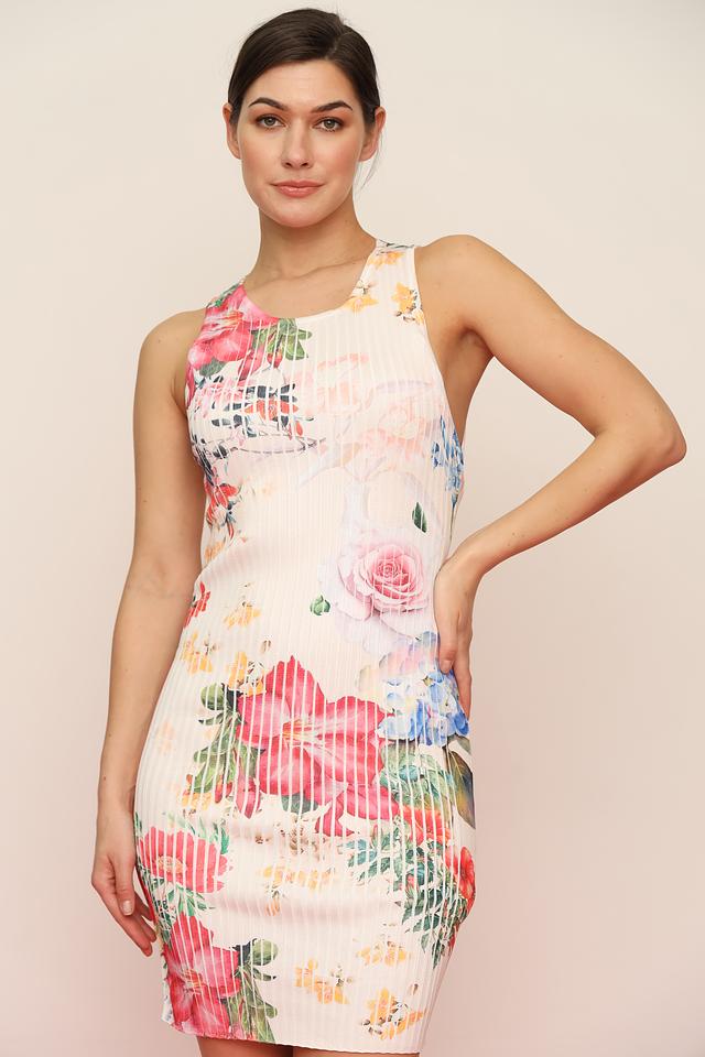 Платье Marciano с цветочным принтом