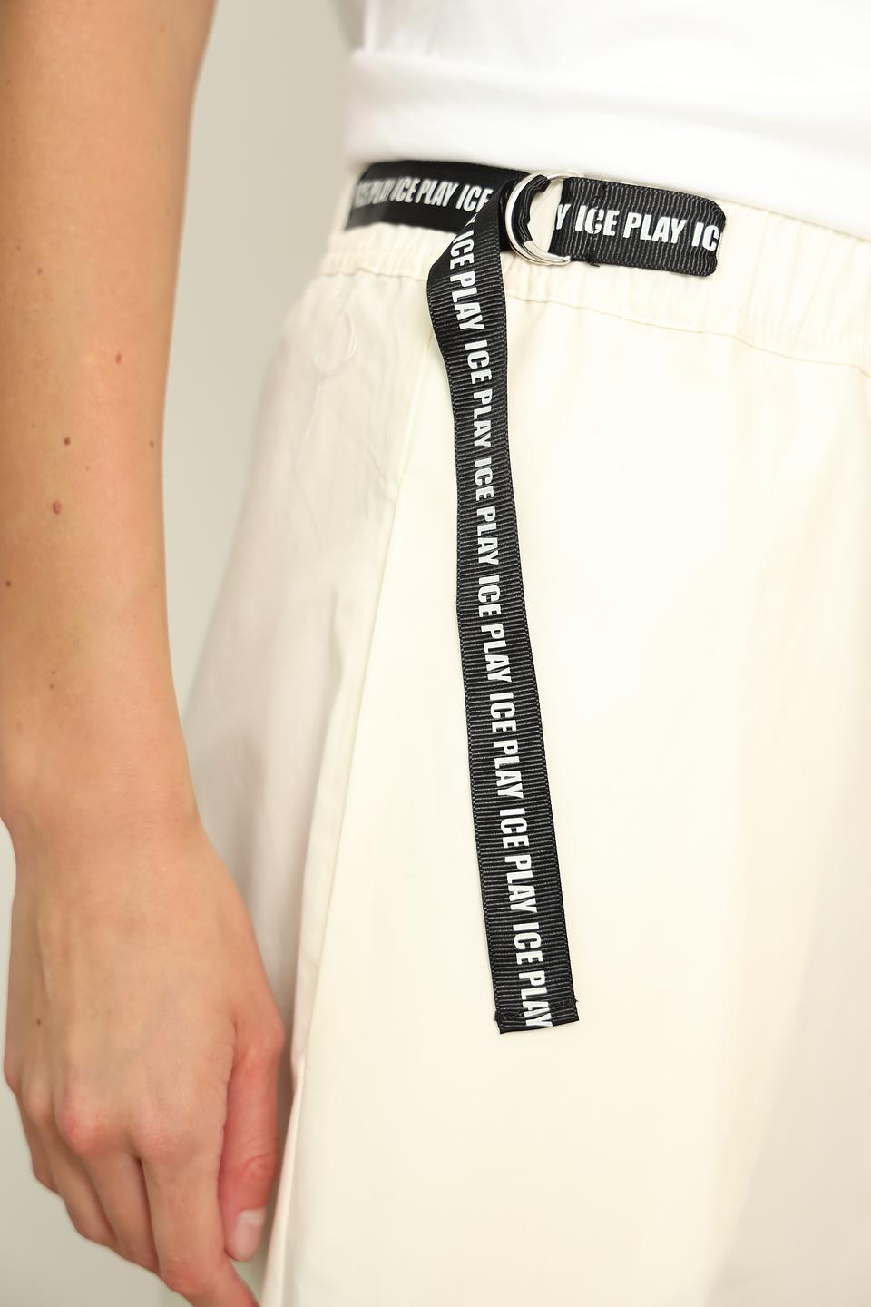 Брюки палаццо Ice Play бежевые