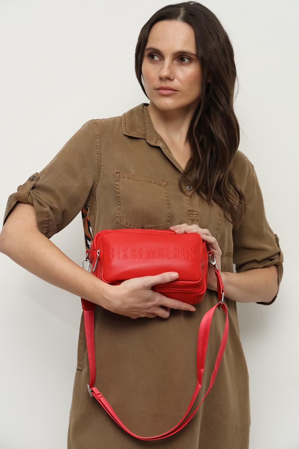 Сумка Bikkembergs женская красная