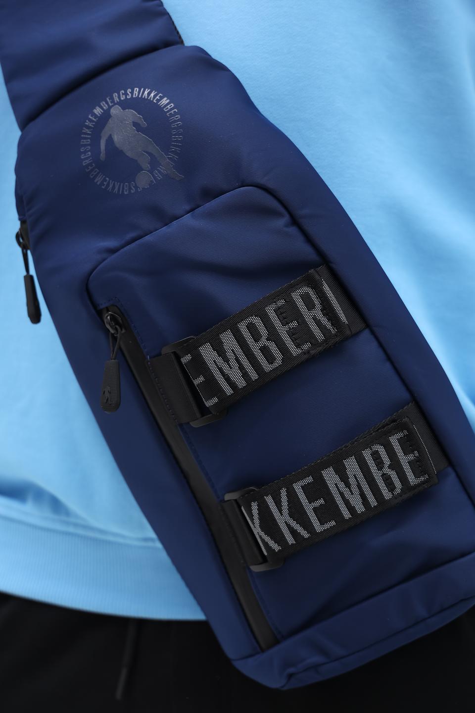 Сумка через плечо Bikkembergs синяя