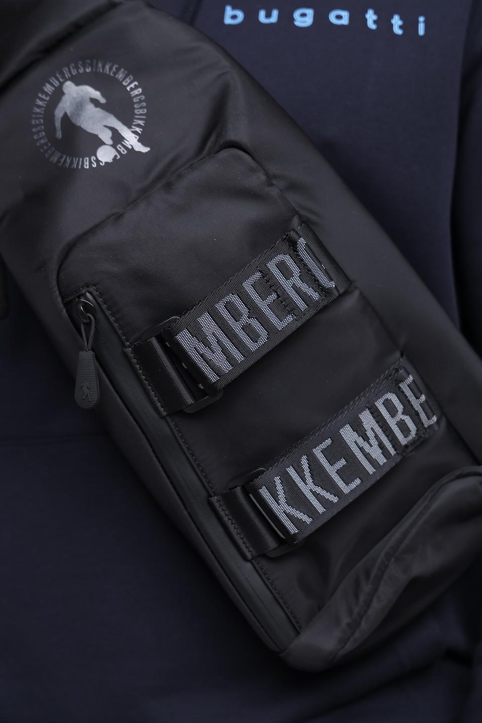 Сумка Bikkembergs чёрная с логотипом