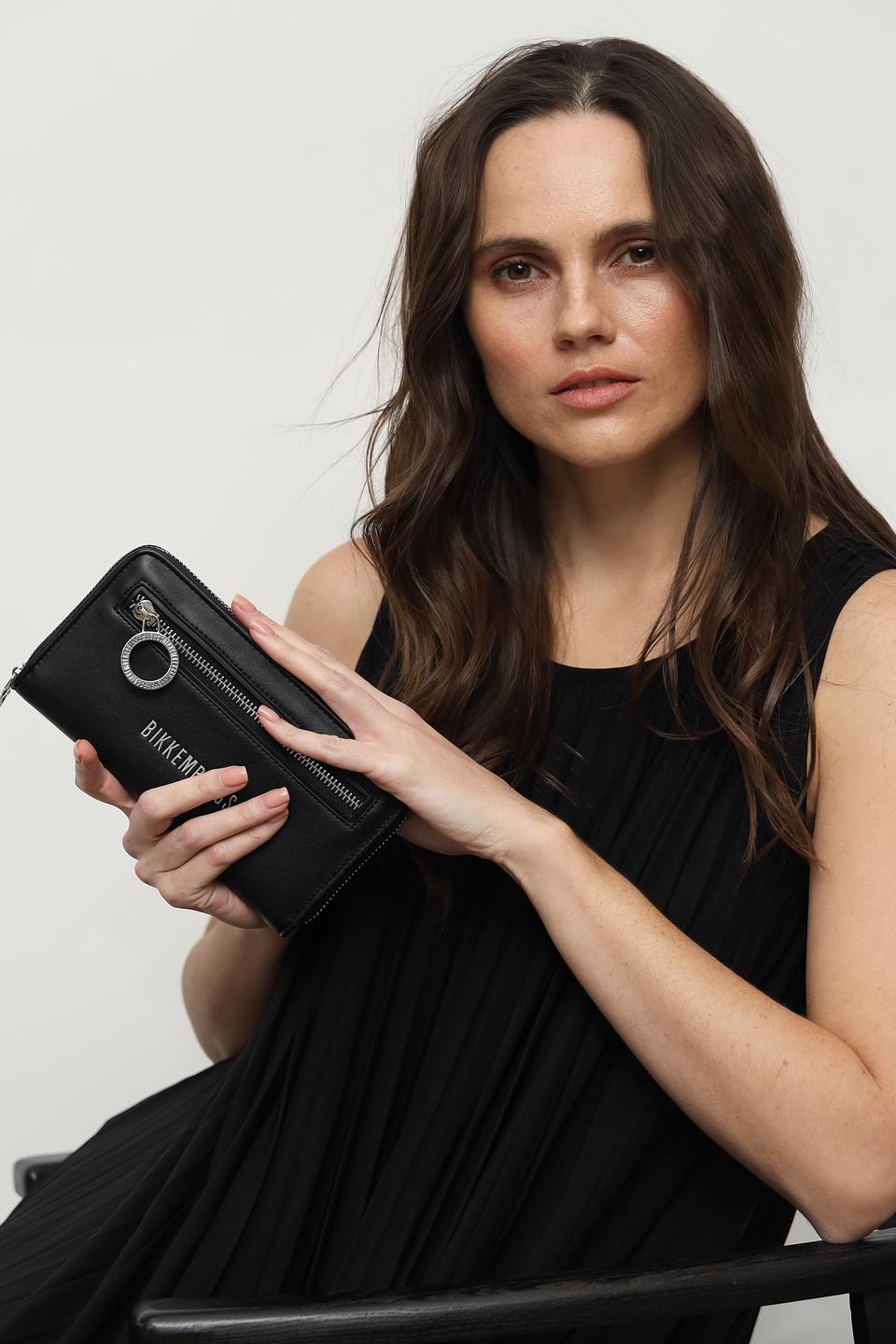 Кошелек Bikkembergs на молнии черный