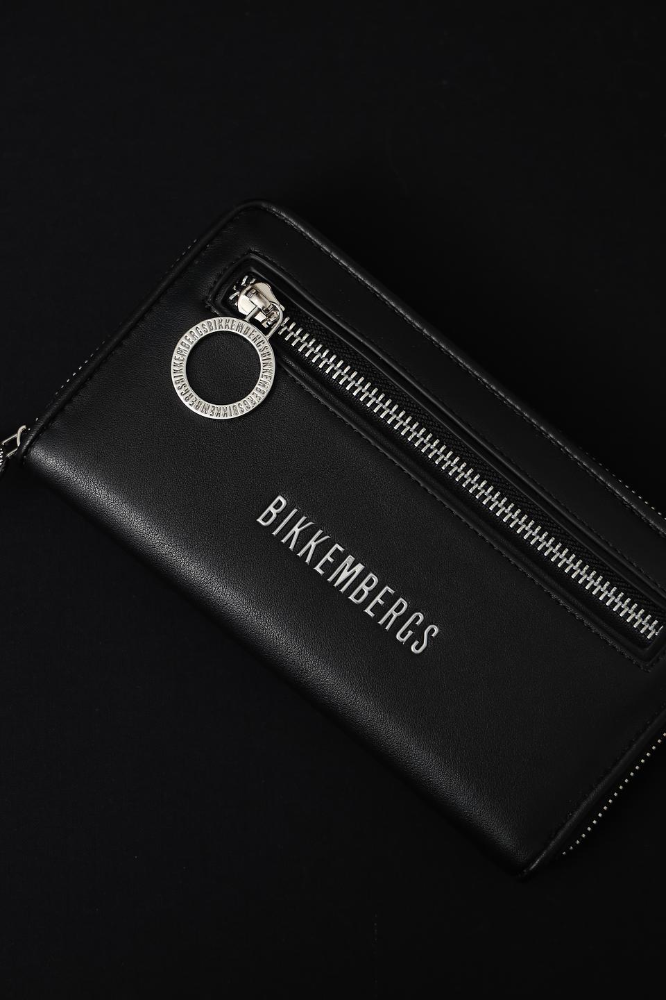 Кошелек Bikkembergs на молнии черный