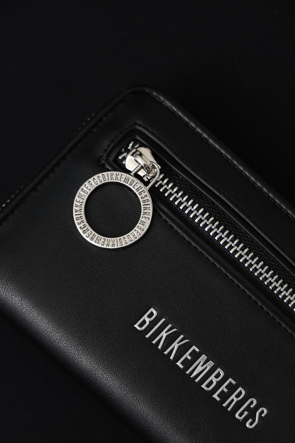 Кошелек Bikkembergs на молнии черный