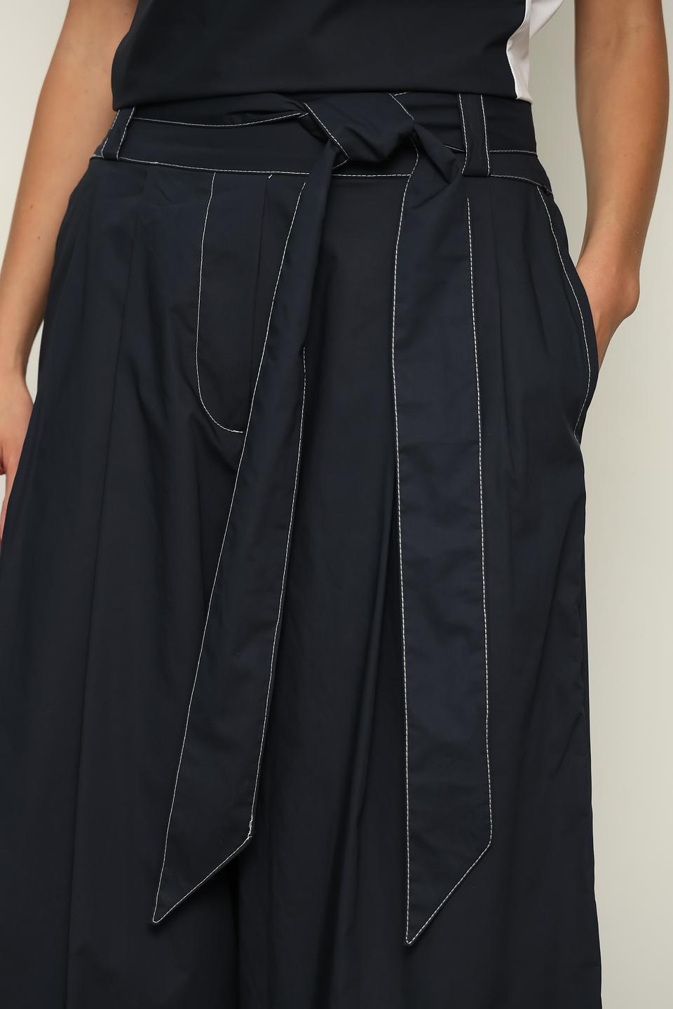 Брюки палаццо Silvian Heach тёмно-синие