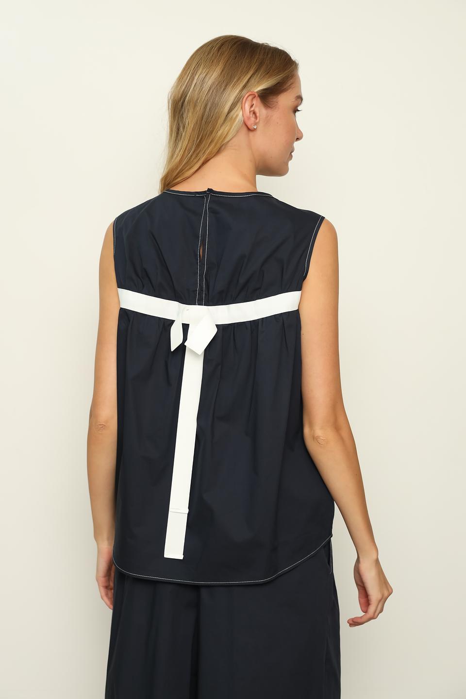 Топ Silvian Heach женский тёмно-синий