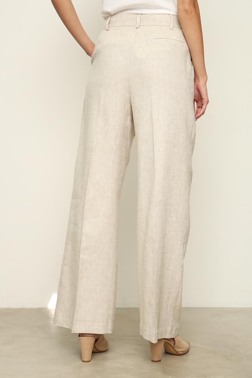 Брюки палаццо Silvian Heach бежевые