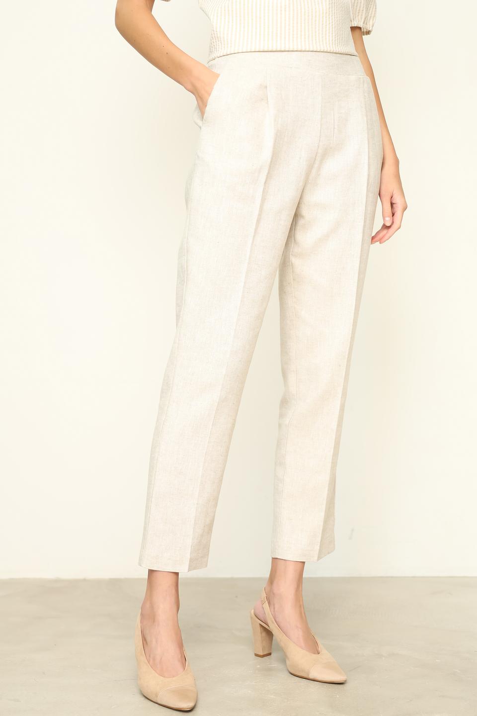 Брюки Silvian Heach бежевые