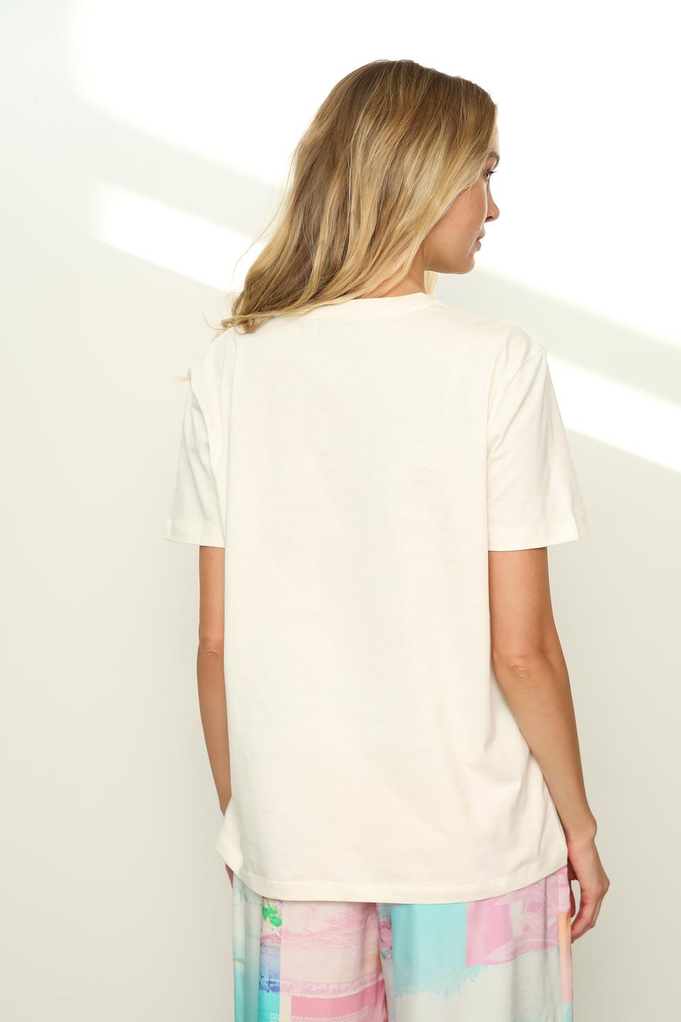 Футболка Ice Play жен. бежевая