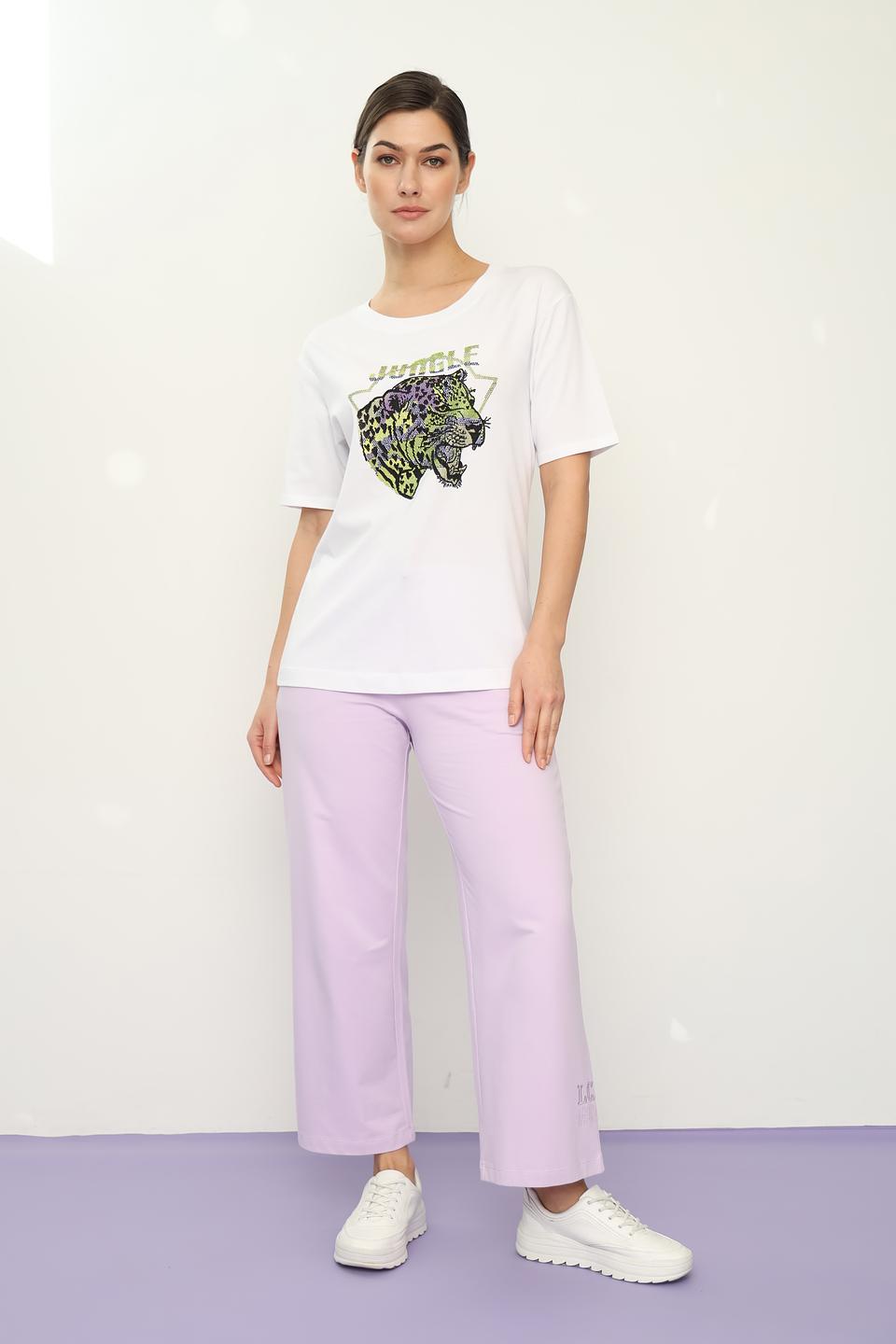 Футболка Margittes с леопардом