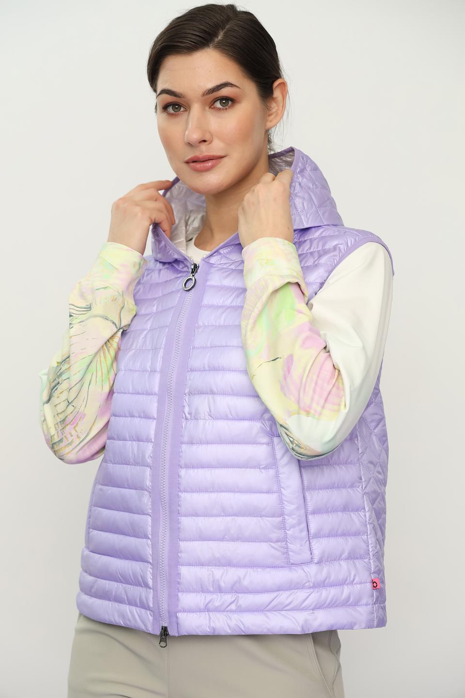 Жилет Bugatti стеганый лавандовый
