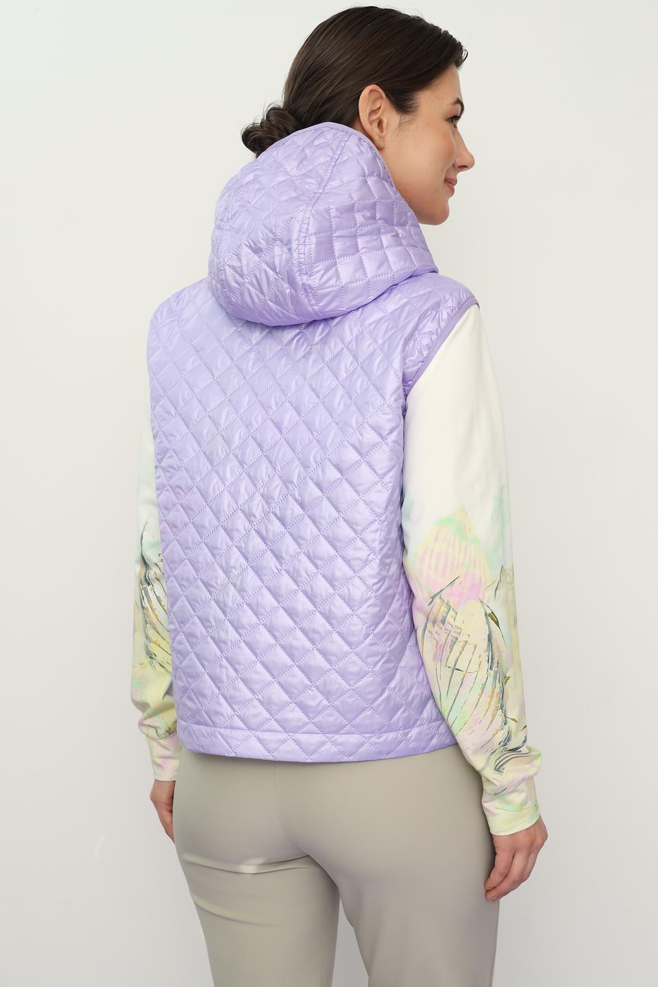 Жилет Bugatti стеганый лавандовый