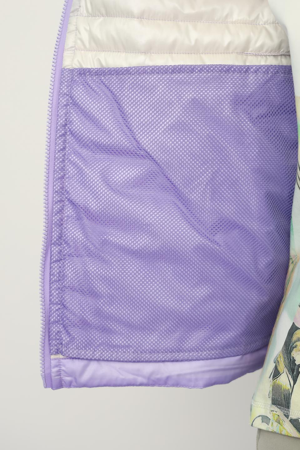 Жилет Bugatti стеганый лавандовый