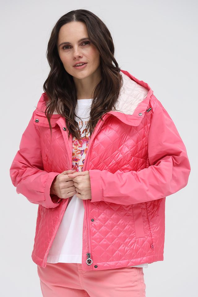 Куртка Bugatti стеганая розовая