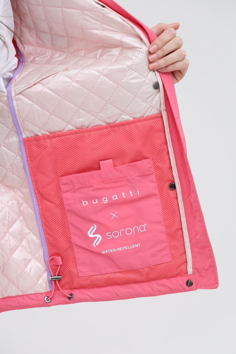 Куртка Bugatti стеганая розовая