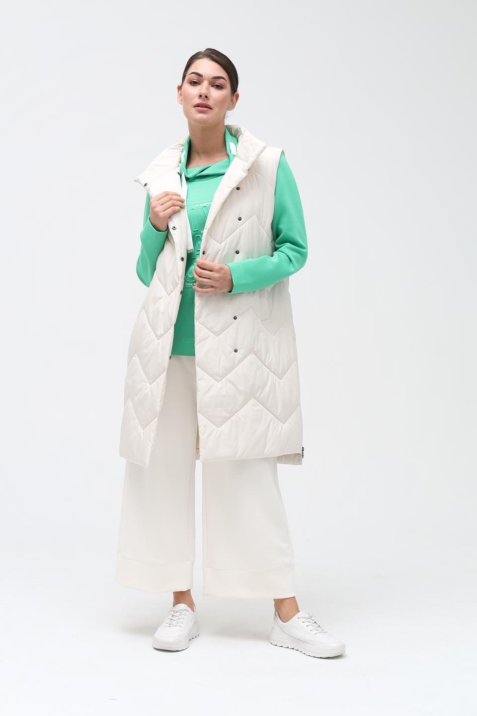 Жилет Bugatti стеганый бежевый