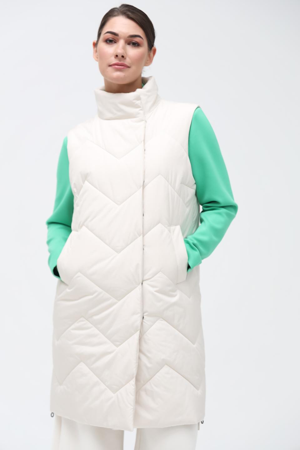 Жилет Bugatti стеганый бежевый