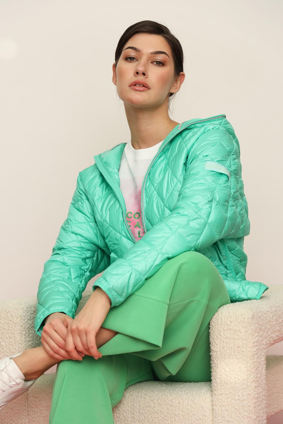 Куртка Bugatti стеганая мятная