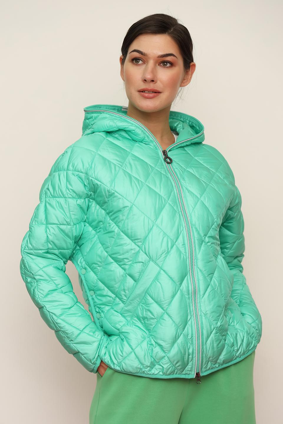Куртка Bugatti стеганая мятная