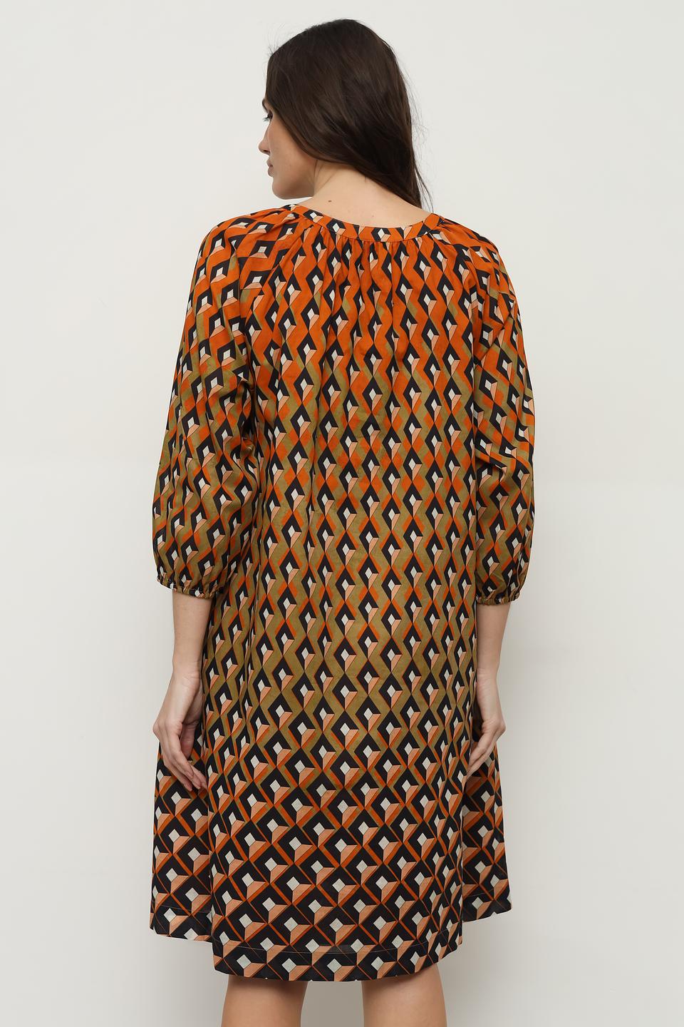 Платье Catnoir с геометрическим принтом