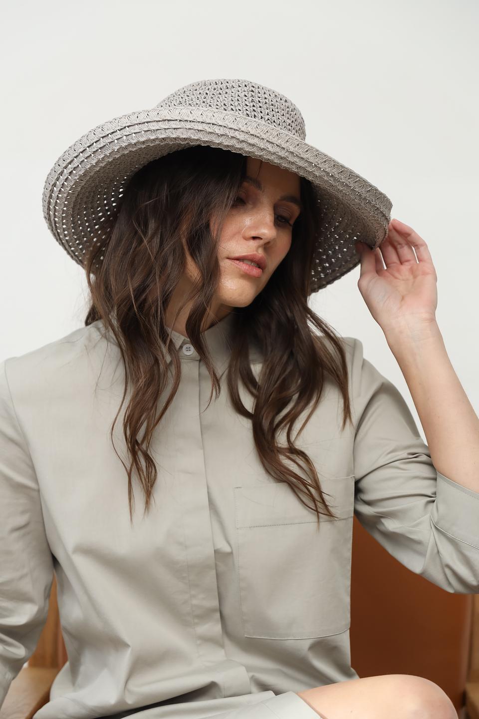 Шляпа Seeberger серая