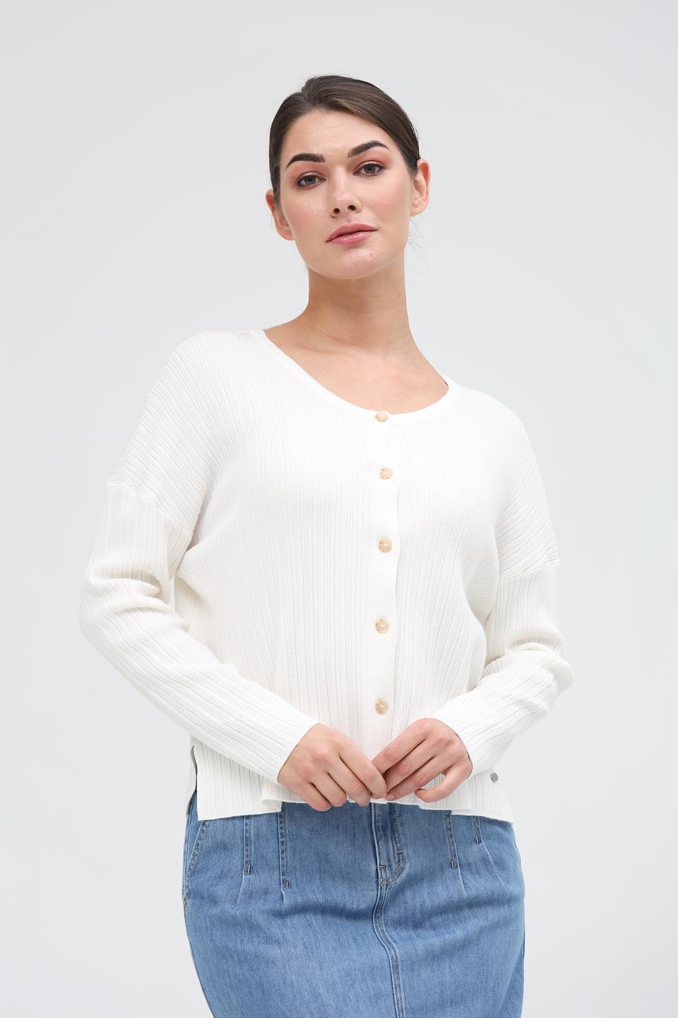 Жакет Broadway вязаный белый