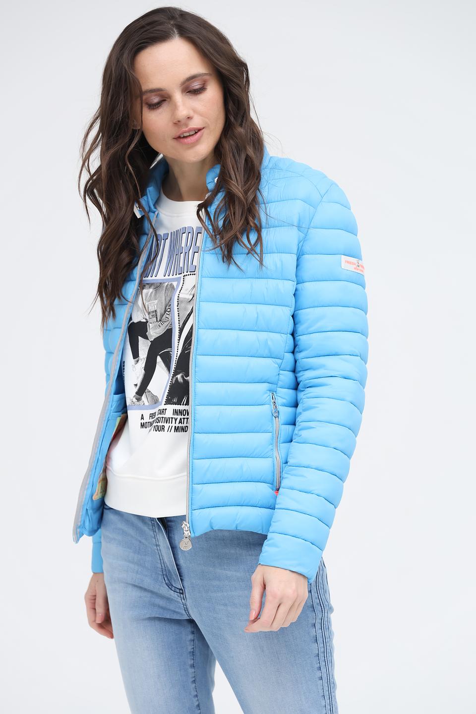 Куртка Frieda and Freddies стеганая голубая