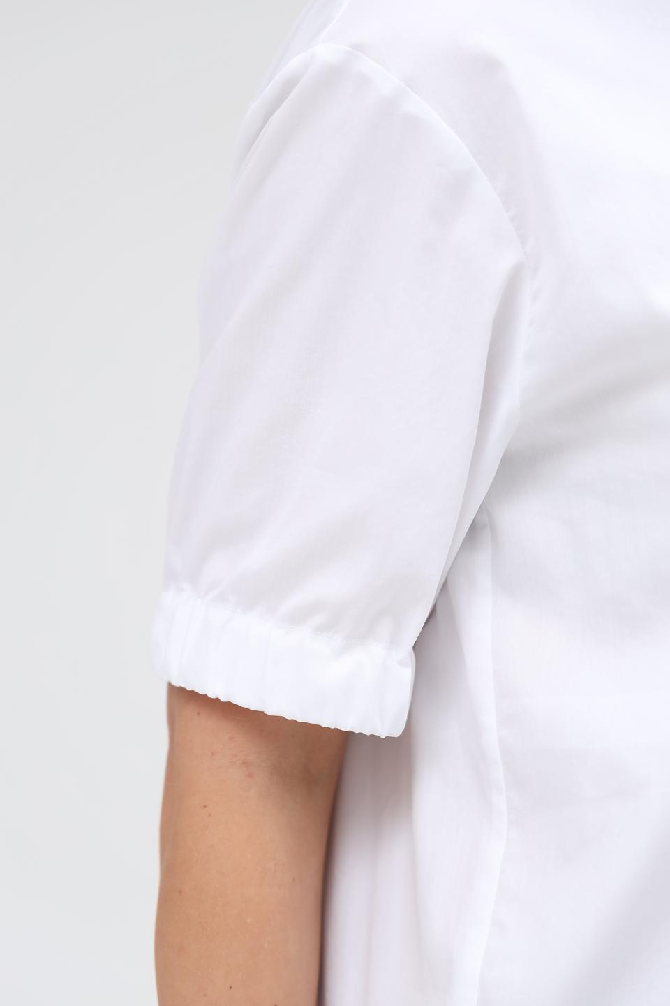 Рубашка You Just White с коротким рукавом