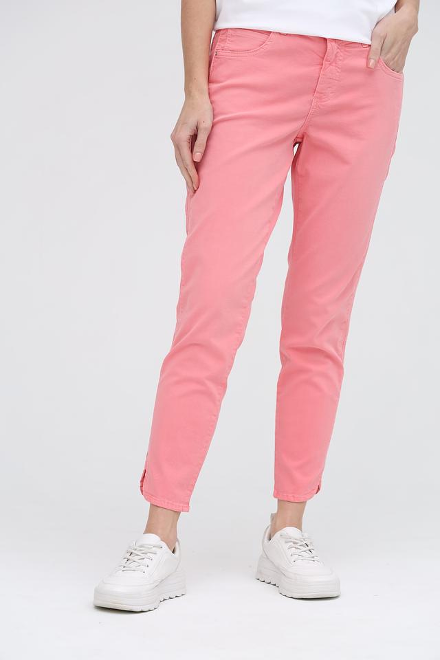 Брюки Angels розовые с разрезами