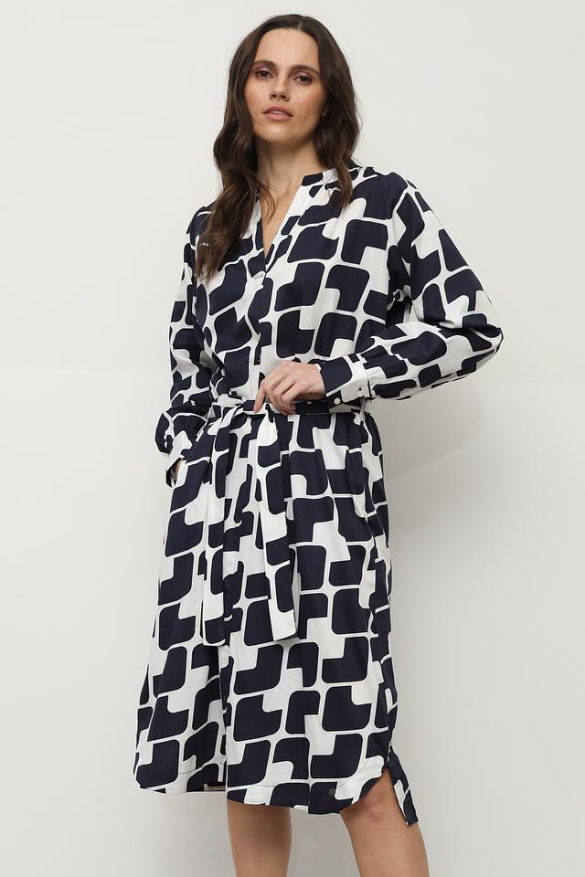 Платье Bugatti с геометрическим принтом