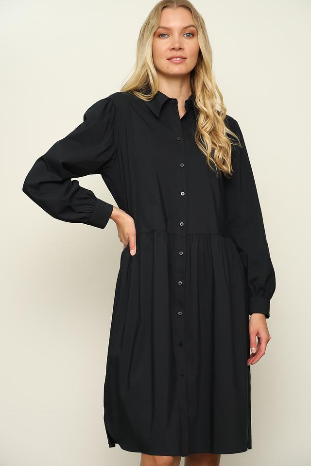 Платье рубашка Gerry Weber чёрное