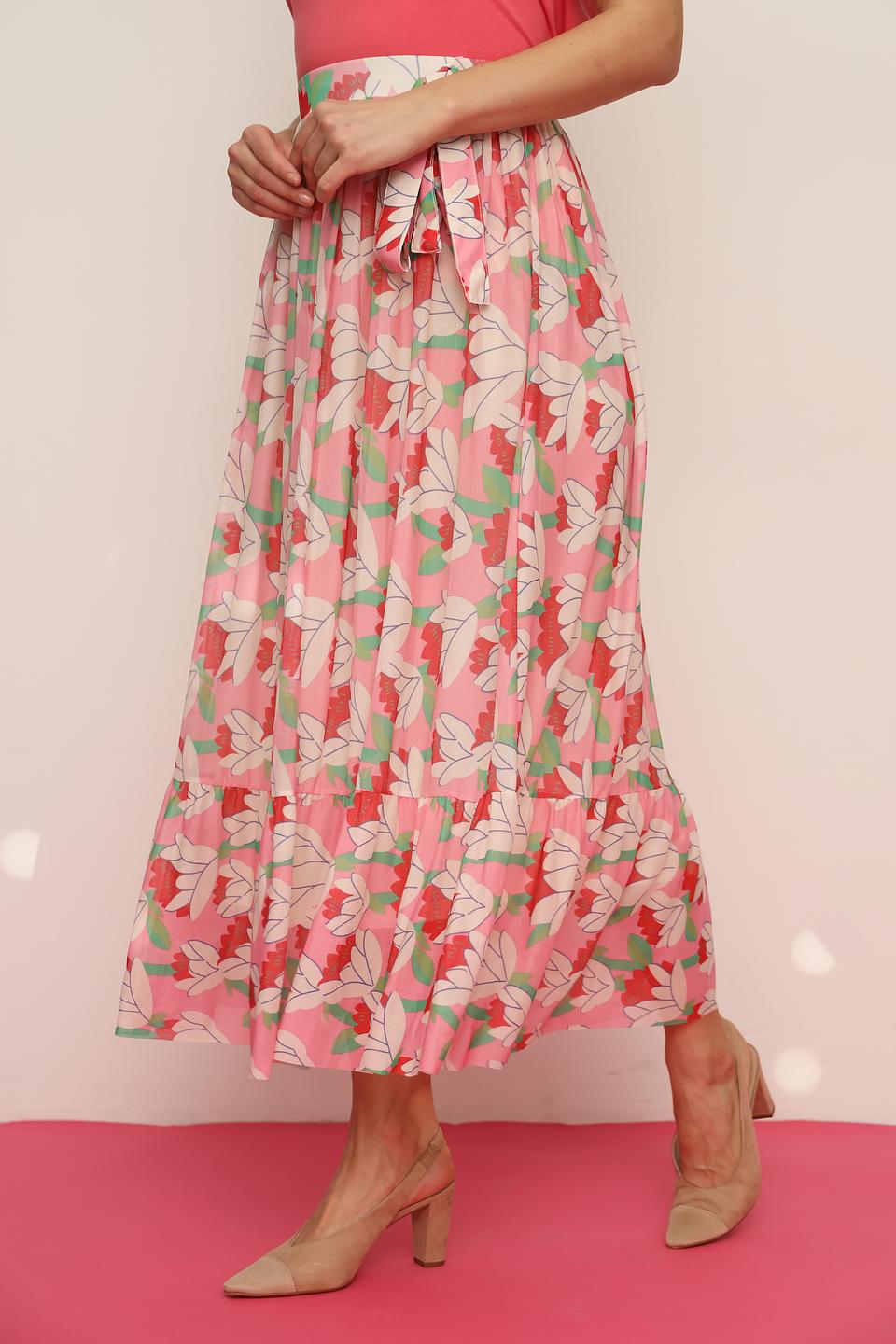 Юбка Rich and Royal с цветочным принтом