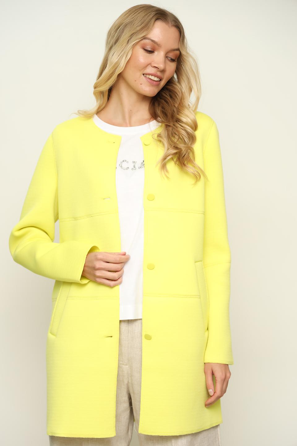 Жакет Taifun лайм с пуговицами