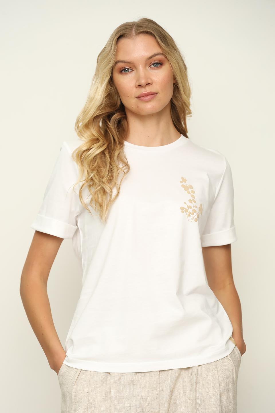 Футболка Taifun с вышивкой