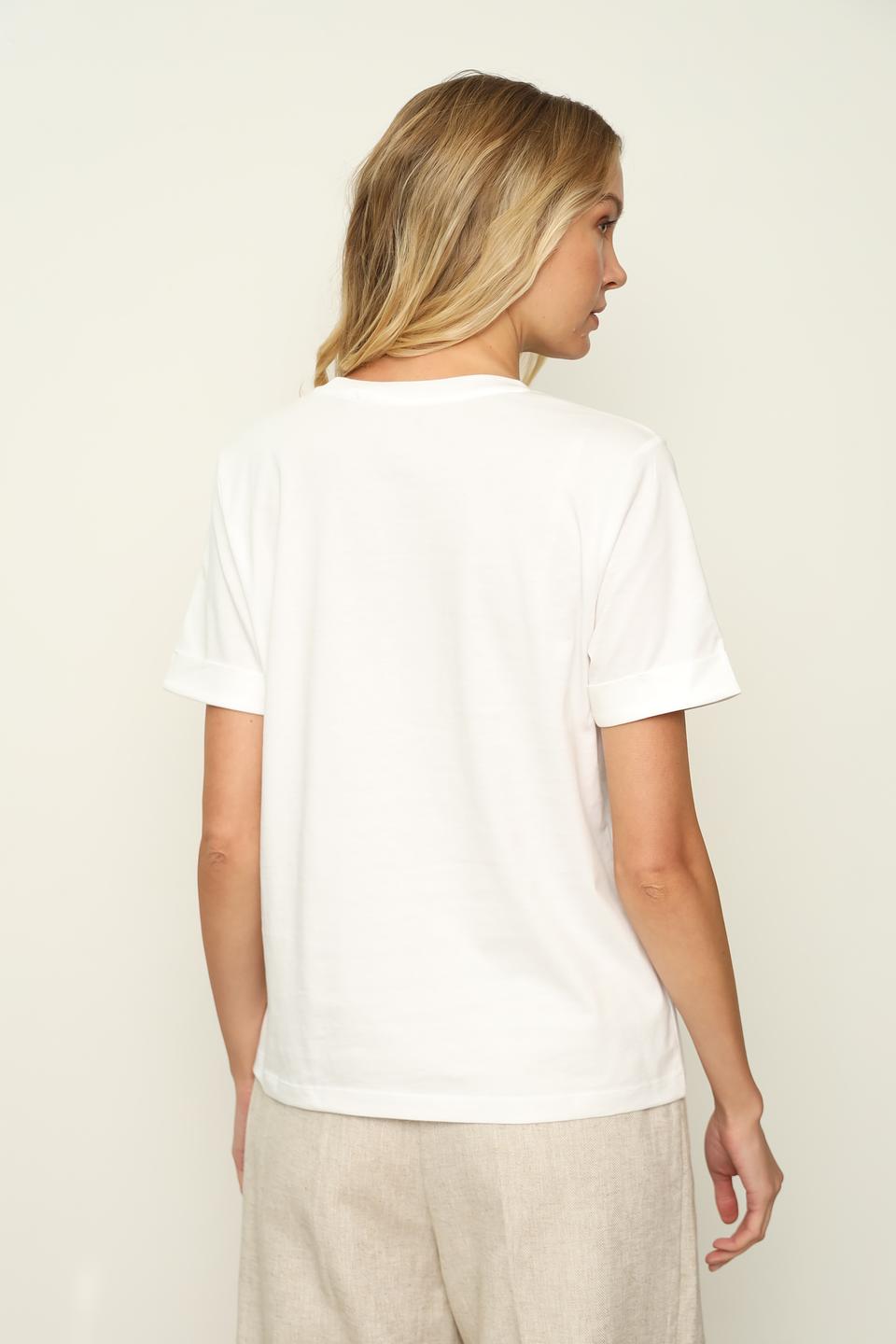 Футболка Taifun с вышивкой