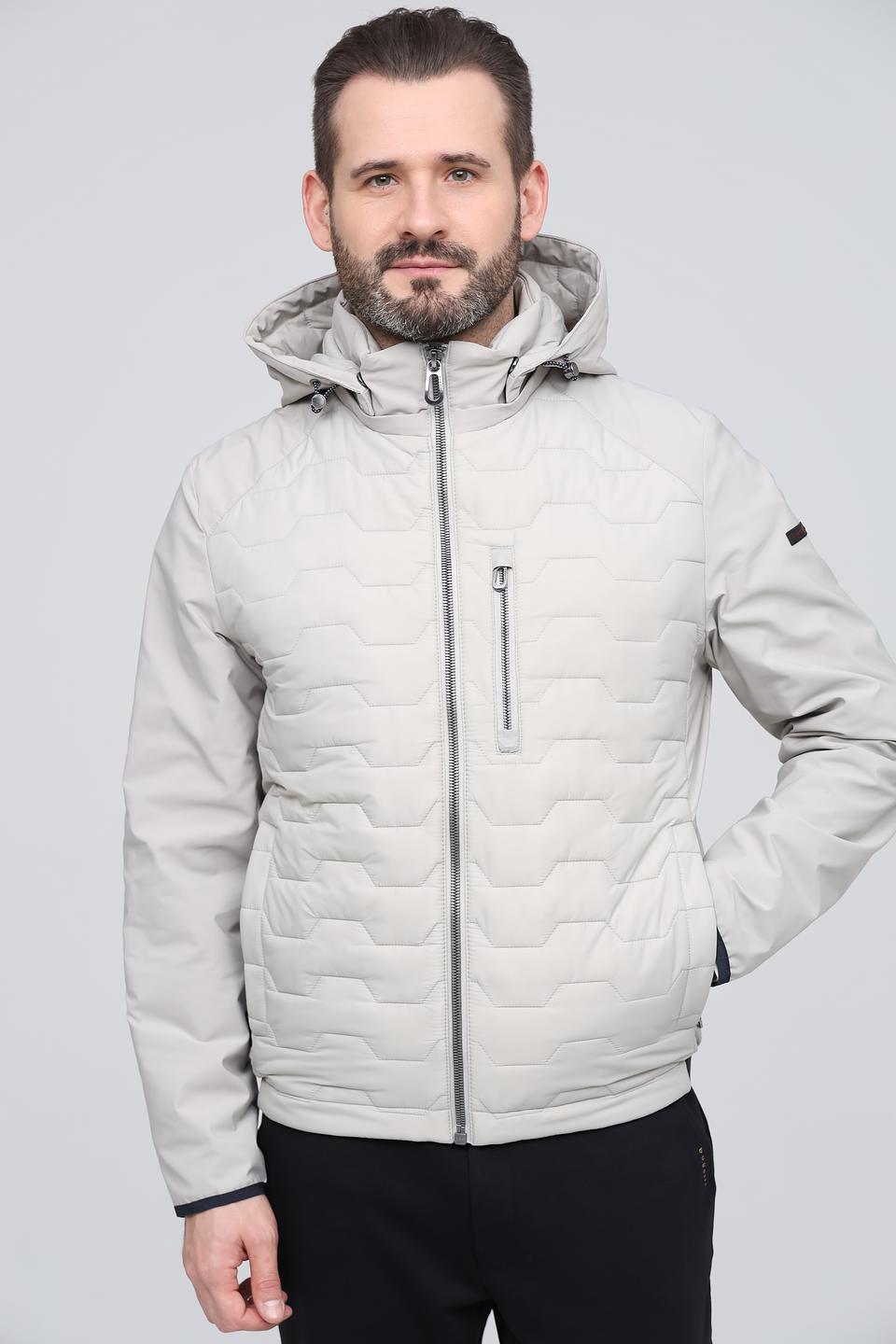 Куртка Bugatti стеганая серая