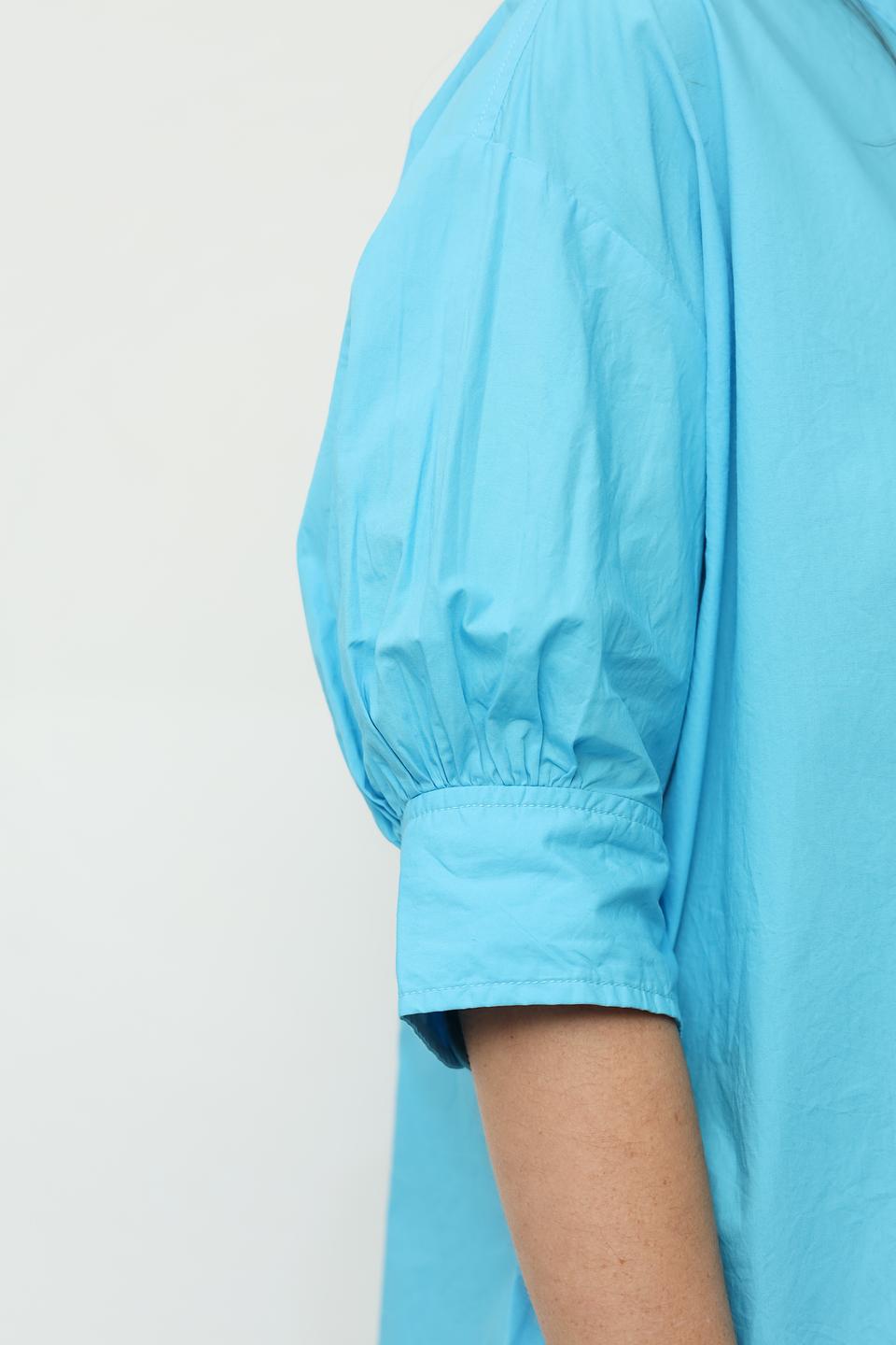 Платье рубашка Broadway бирюзовое