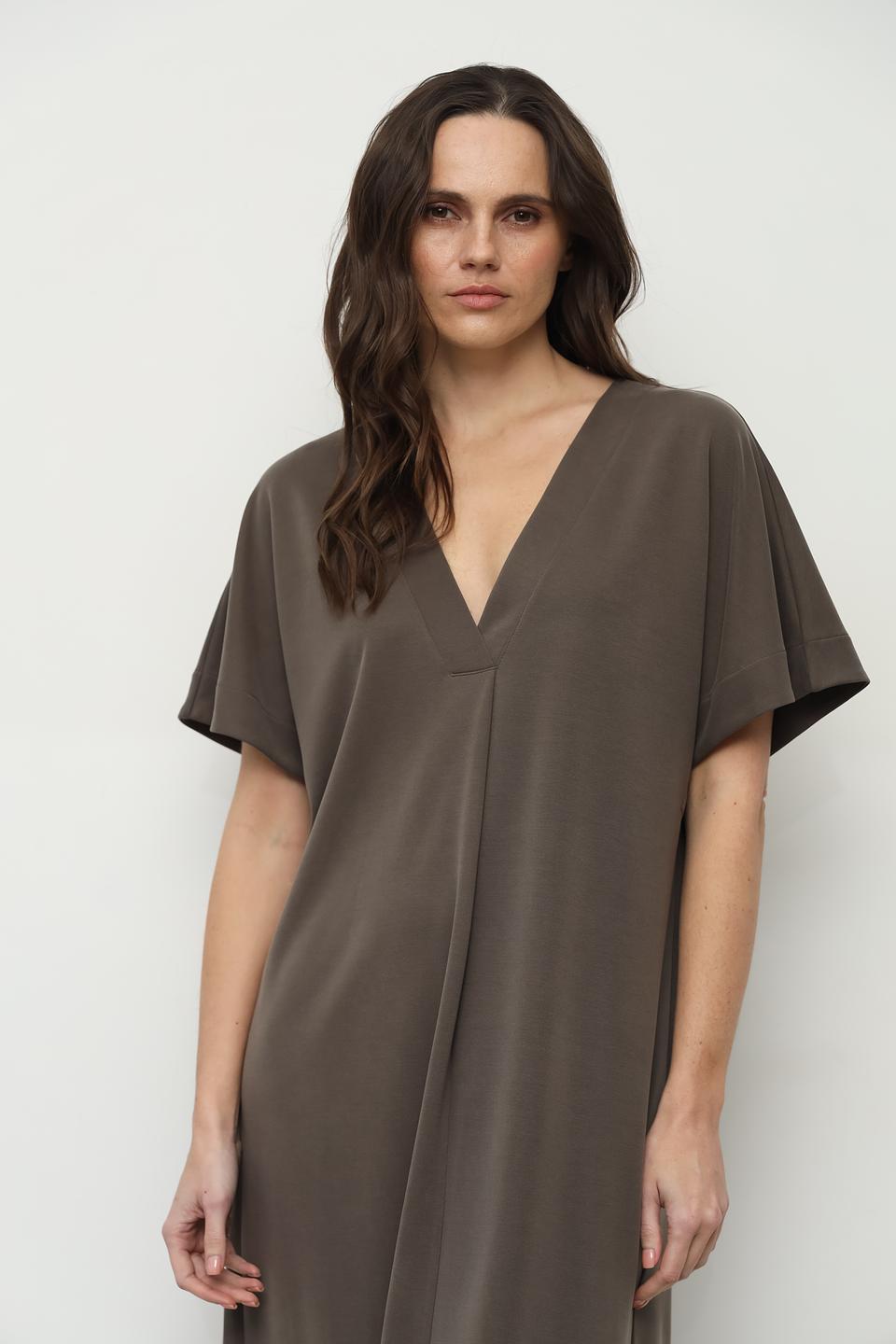 Платье Cinque модал серое