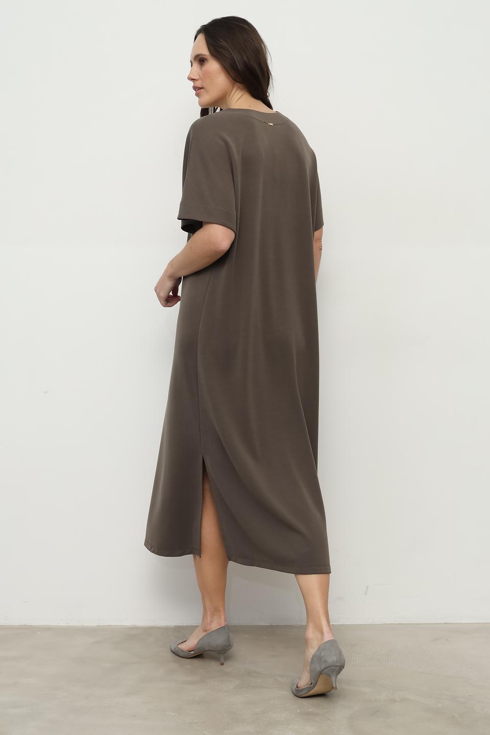 Платье Cinque модал серое